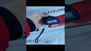 Видео с толщиномером Шевроле Круз
