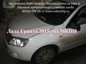 Прошивка (чип тюнинг) Лада Гранта от паулюса
