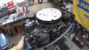 Лодочный мотор Ямаха 7А модель 659 (ТИПА ОБЗОР).