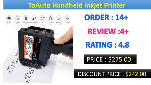 Top 5 Best Handheld Inkjet Printer in 2020 | Handheld Inkjet Printer Review