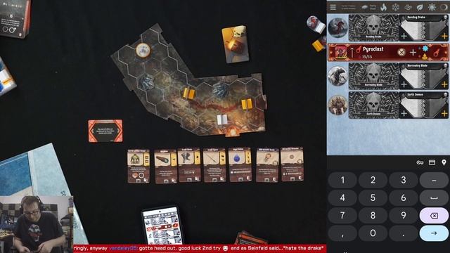 Frosthaven Meteor Solo Scenario - Crumbling Descent - Full Playthrough Ep 53 смотреть онлайн