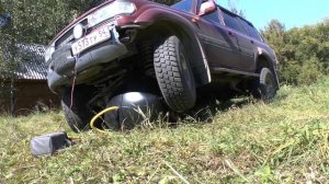 Работа пневмодомкрата