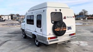 Toyota Town Ace 4WD AmCraft European pop top camper