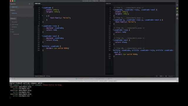 Sass. Herencia. Media [06] смотреть онлайн