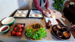 Домашние гамбургеры на костре  Азербайджанская кухня Деревенская Кухня Рецепты бабушки