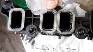 Замена прокладок на впускном коллекторе Форд Мондео 3, 2.0TDCi