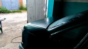 ПОКРАСКА АВТО ОДНОЙ БАНКОЙ КРАСКИ, И БАНКОЙ ЛАКА.Ч.1