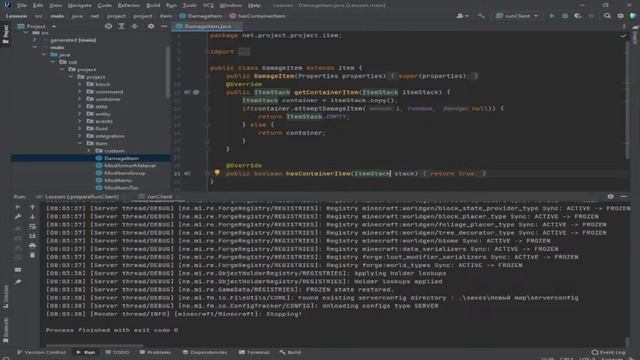 Урок по созданию модов FORGE 1 16 5 #43 Рецепты с прочностью смотреть онлайн