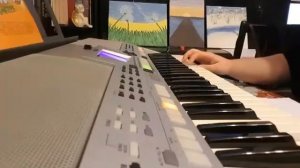 БЕЛЫЕ РОЗЫ. Yamaha psr s550