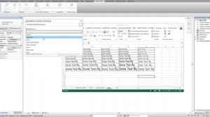 Демо. Импорт таблиц из Excel в чертежный вид Revit