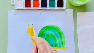 УРОК 2. Буква У. Как нарисовать УЛИТКУ