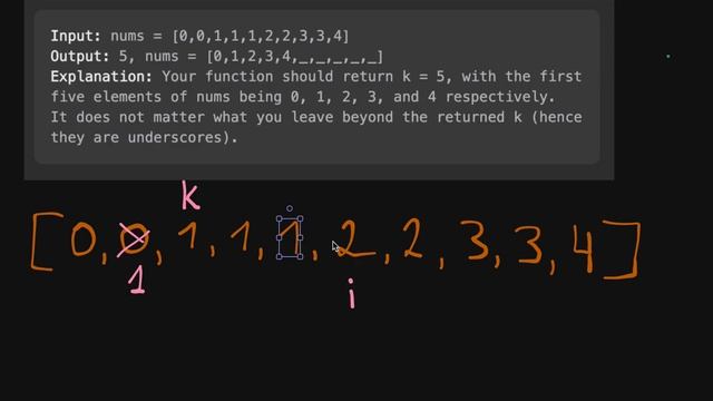 Remove Duplicates from Sorted Array - Удалить Дупликаты - Leetcode 26 - Python смотреть онлайн