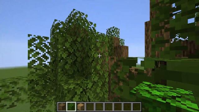(Minecraft Custom Tree Guide Tutorial) #1 oak tree смотреть онлайн