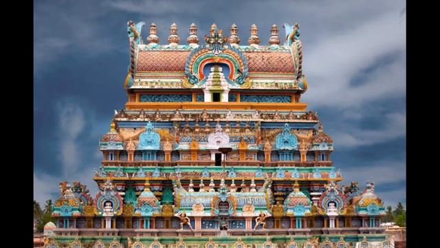 Indian music | Srirangam temple with relaxing | setharmusic смотреть онлайн