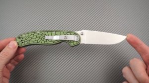 Складной нож Steelclaw "Крыса" RAT-02G, сталь AUS8, накладки G10, краткий видео обзор и распаковка