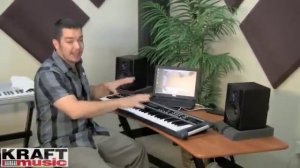 Kraft Music - Korg X50 Synthesizer Demo with Rich Formidoni
