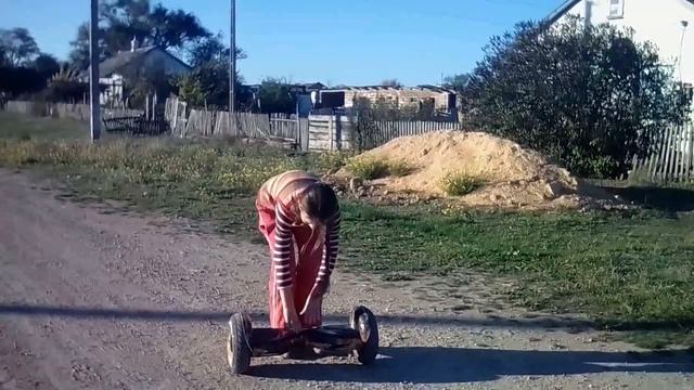 Катаемся на ГИРОСКУТЕРЕ! смотреть онлайн