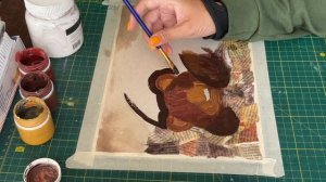 ТДК: Аппликация в смешанной технике на тему "Животные Красной Книги"