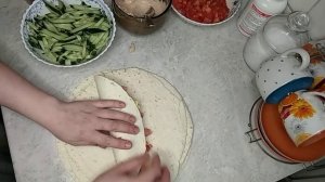 Рецепт бомба-Сырная шаурма/Шаурма по Домашнему/быстро и просто.