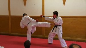 June 23 2013 Shotokan Karate Workshop JKA Chicago 151 - KUMITE Techniques - Sensei Fonseca John