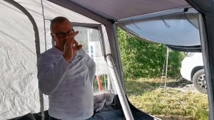 Надувная палатка для каравана DWT