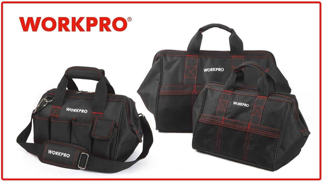 WORKPRO Tool Bag / Cумки для инструмента / unboxing смотреть онлайн