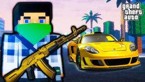 #2 КВАДРАТНЫЙ ГТА 5 видео   про разборки в стиле гта про машинки и тачки в игре Block Warrio