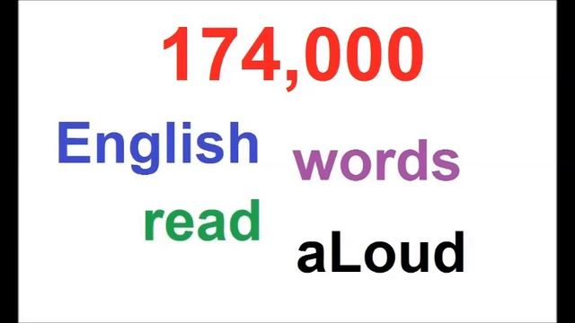 174000 RANDOM ENGLISH WORDS AUDIO PART 15 OF 39 смотреть онлайн