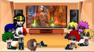 Реакция MHA на DOOM ETERNAL РЭП от JT Music |Gacha club|MHA|DOOM|Reaction|