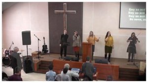 Всё от Него и Им сотворено - исполняет группа прославления Церкви ХВЕ п. Энергетиков.