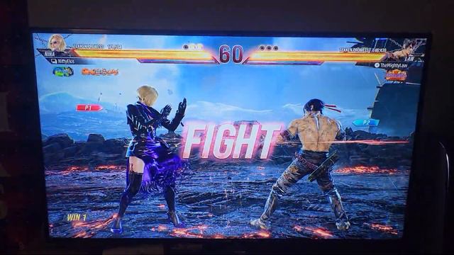 Marshall Law vs Nina Williams смотреть онлайн