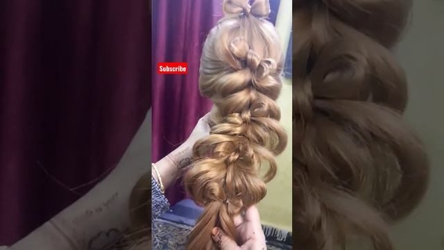 Latest Hairstyles for Party/Wedding | EasyHairstyle for Beginners |#shorts #trending #viralshorts