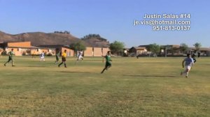Justin Aaron Salas 2012 Soccer Reel