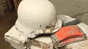 Коп по войне.Восстановление немецкой каски!.mp4