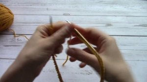 КАК СОЕДИНИТЬ ПЕТЛИ В КРУГ для вязания шапки с отворотом и без него | Вязание спицами для начинающи