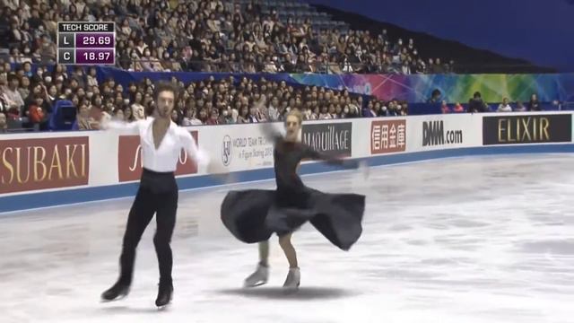 Gabriella Papadakis   Guillaume Cizeron 2015 World Team Trophy SD