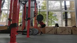 Присед СШНС с ассистированием