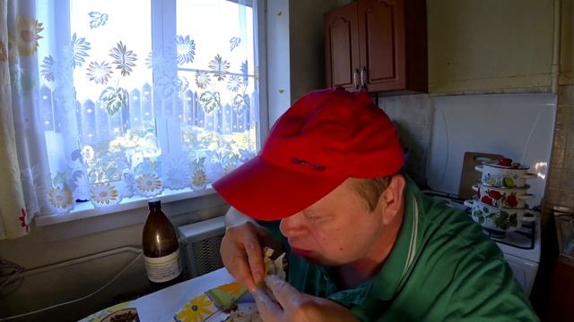 #mukbang #ASMR #food Мукбанг. Осетинский пирог с мясом. Вкусная еда. 1395
