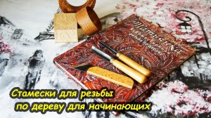 Резьба по дереву для начинающих. Стамески и книга Татьянка