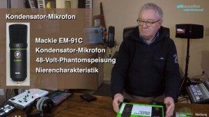 Mackie Mikrofon EM-91C