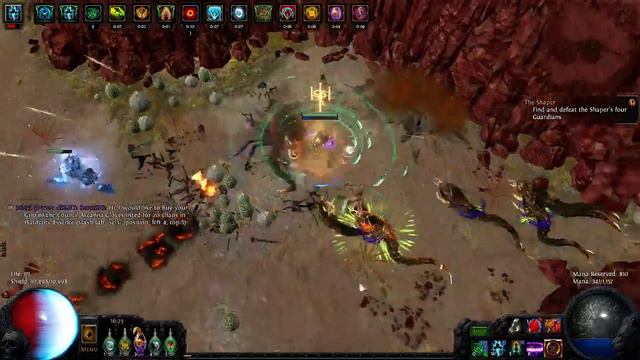 2.4.0 Kitava's quad-curse blade vortex occultist build guide смотреть онлайн