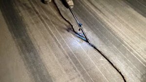 Герметизация трещин в цементобетонных покрытиях