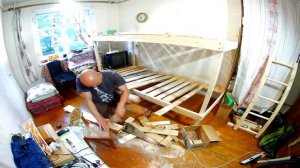 Двухъярусная кровать своими руками.