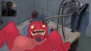 Окна в ванной { пони страшилка } реакция