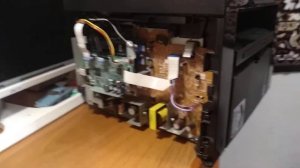 Устранение ошибки E001 на Canon MF3010, Error E001 MF3010 Repair (Часть вторая/Part Two)