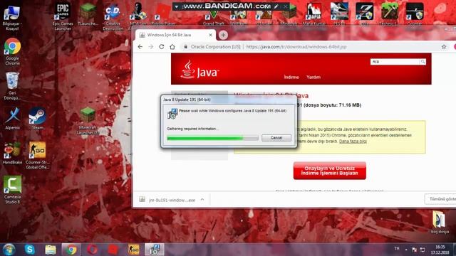 Minecraft - Java Hatası Çözümü - 2018 kesin çözüm смотреть онлайн