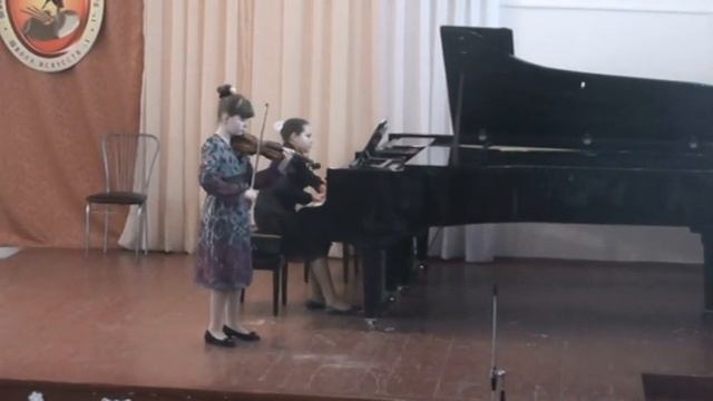 Клешко Полина (фортепиано), Самбурская Адья (скрипка)"Вокализ" В. Мурадели смотреть онлайн