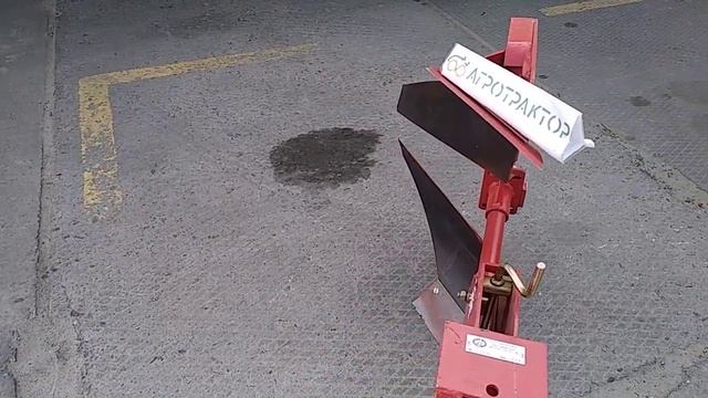 Плуг оборотный для мотоблока Мотор Сич ПО-1В смотреть онлайн