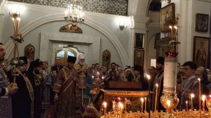 Тропарь Воздвижению Честного и Животворящего Креста Господня в Соборе Святаго Духа .