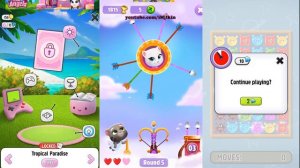 Talking Tom 2 vs My Talking Tom vs My Talking Angela Android Gameplay